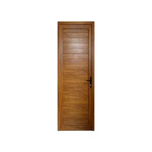 Хорошее качество uPVC открываемая дверь-белая деревянная дверь, дешевые металлические двери UPVC с рамой для домов