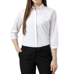 Chemise formelle à manches longues de luxe conçue pour les femmes qui apprécient le confort de style et l'apparence professionnelle au travail - Product Image 6
