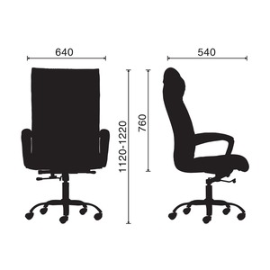 เก้าอี้ผู้บริหารหนังแท้สำหรับผู้หญิง รุ่น BFGVP068 ทันสมัยและหรูหรา - Product Image 3