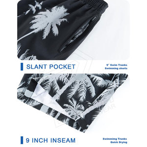 Pantalones cortos de playa de verano de estilo callejero para hombre, pantalones cortos de secado rápido para Surf, pantalones cortos informales sólidos, proveedor directo de fábrica - Product Image 4
