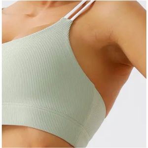 Top nuevo diseño ropa de gimnasio deportes mujeres algodón transpirable sujetador gran oferta mejor calidad Fitness Sport Bra - Product Image 6