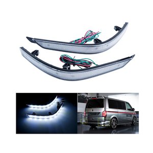Kit 2 luci posteriori a LED trasparenti con luce bianca rossa per VW Multivan T5 Caravelle trasportatore T6 OEM 7 e0945105d- - Product Image 1
