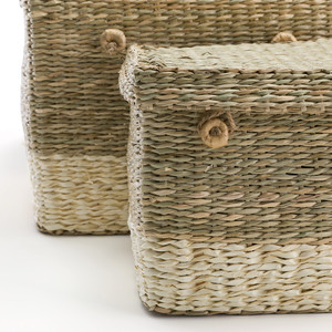 Best Selling Sustainable Seagrass <b>Basket</b> Flexible Natural Storage for Sundries Made in Vietnam with Dimensional Tolerance - Product Image 2
