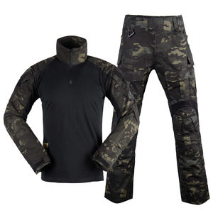 Conjunto de Camisa y Pantalones de Camuflaje Táctico para Hombre, Manga Larga, Uniformes Tácticos Multicam - Product Image 2