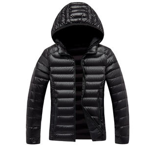 Men's Hooded Bomber <b>Jacket</b> High Street Style <b>Waterproof</b> Windproof <b>Winter</b> Custom Front Logo Puffer <b>Jacket</b> Wholesale - Product Image 1