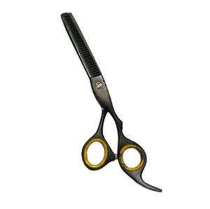 Nouvelles Ciseaux à Effiler les Cheveux en Acier Inoxydable en Gros avec Étiquette Personnalisée, Ciseaux de Mélange Professionnels pour Barbiers - Product Image 4