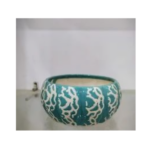 Jardinière en céramique intemporelle avec finition mate douce faite pour améliorer l'apparence de n'importe quel jardin ou patio avec verdure naturelle - Product Image 6