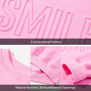 Sweat à capuche personnalisé logo bouffant épais fabricants unisexe pull coton haute qualité femmes chenille sweats à capuche personnalisés - Product Image 2