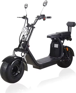 Motocicleta Eléctrica de Alta Calidad de 2000W con Neumáticos Anchos, Velocidad Máxima de 40 MPH, Autonomía de 50 Millas, Doble Freno de Disco - Product Image 3