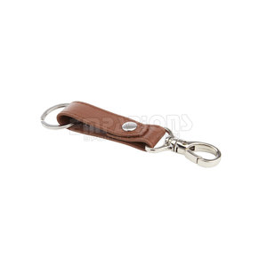 High-End Luxury Genuine Leather Keychain Women Men Black Buckle Car <b>Key</b> <b>Ring</b> Chain Holder - Product Image 3