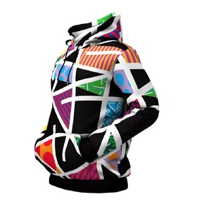 Estilo callejero Cantidad a granel Ropa de otoño Hombres Sublimación Sudaderas con capucha de lana Diseño de bolsillo Jersey Venta de diferentes colores - Product Image 5