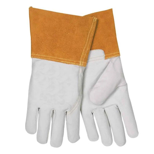 Guantes contra incendios de cuero dividido de alta calidad para seguridad Guantes Tig ignífugos de soldadura Argon Tig - Product Image 4