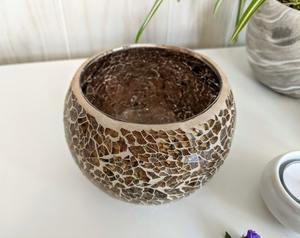 High Quality Mosaic Beeswax <b>Candle</b> Holder Votive Balcony Decoration Elegant Design Handmade Highly Scented Weddings Christmas - Product Image 1