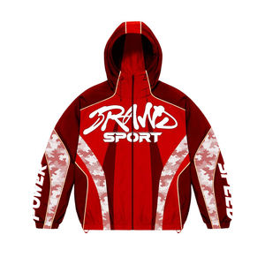 Ensemble de survêtement deux pièces pour homme en polaire technique polyester avec logo personnalisé, comprenant un sweat à capuche zippé et un pantalon de jogging - Product Image 3