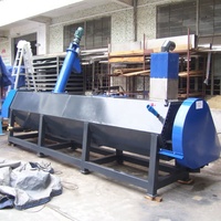 Machine de lavage de films plastiques usagés, ligne de recyclage de films LDPE, PP, PE pour films plastiques agricoles