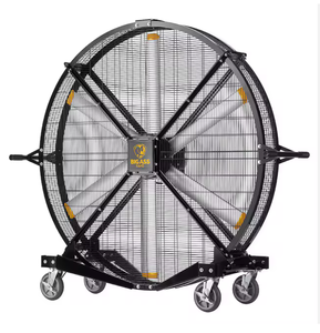 Ofertas válidas! Ventilador Industrial de Piso de 72 Pulgadas, Fuente de Alimentación de 120V, Uso Interior y Exterior, Alto Flujo de Aire - Product Image 1