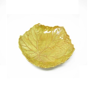 Nouveauté bol de service en forme de feuille en fonte d'aluminium accessoires de cuisine bol décoratif de table pour les mariages et les fêtes - Product Image 5