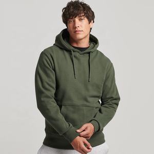 Sweat à capuche en polaire pour homme, logo brodé durable, coupe ample, sweat à capuche écologique avec poche avant pour homme - Product Image 5