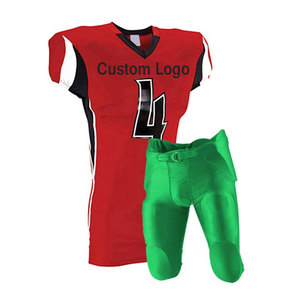 Maillot de football américain à manches courtes de meilleure qualité pour adultes respirant imprimé sublimé vêtements d'entraînement en gros - Product Image 1