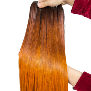 Paquetes de cabello lacio de hueso de cabello humano virgen vietnamita dibujado doble precio vietnamita barato en Nigeria - Product Image 2