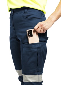 กางเกงสะท้อนแสงเพื่อความปลอดภัย ลดราคาพิเศษ ผ้าฝ้าย 100% เป็นมิตรกับสิ่งแวดล้อม ระบายอากาศได้ดี น้ำหนักเบา เหมาะสำหรับใส่ทำงานลำลอง - Product Image 6