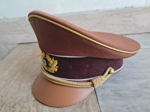 Cosplay Oficer Peaked Hat Caps Costume Party Dress up Flat Hat W Badge Halloween Party Unifrm Accesorios - Product Image 4