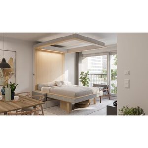 SMART FLYBED <b>TABLE</b> Home Furniture with Panel Wood Style Specific Use for Home Bed - Product Image 5