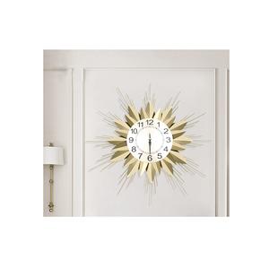 Horloge en métal Décoration murale pour la maison Salon Bureau École Horloge en métal unique avec utilisation à la main pour emballage gratuit - Product Image 6