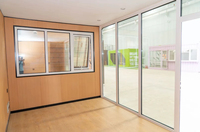 Module de logement préfabriqué Apple Cabin de 40 pieds, installation simple sur site, sans débris de construction, pour l'hébergement touristique à grande échelle