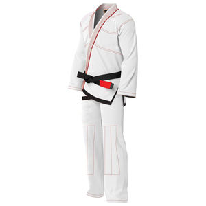ชุดฝึกสำหรับทั้งชายและหญิงชุดฝึกคอตตอนมบุ่น mma/jitsu Jitsu โลโก้ตามสั่ง - Product Image 2