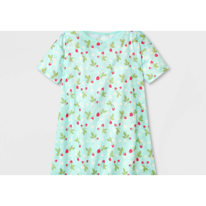 Camicia da Notte per Bambine Cat & Jack Verde Menta Taglia M Comodo Pigiama 100% Cotone Morbido e Caldo per Bambini e Neonati - Product Image 2