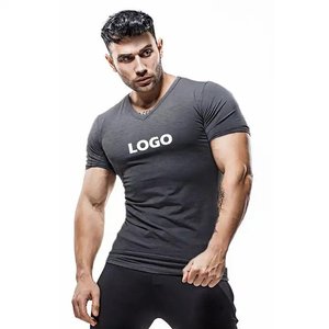 Alta calidad nuevo personalizado Vintage respetuoso con el medio ambiente transpirable ropa de calle gimnasio algodón Fit hombres camisetas todos los tamaños al por mayor - Product Image 6
