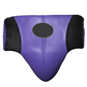 Protège-entrejambe réglable en cuir vert par Lawd Sports pour la boxe, le MMA, le kickboxing, l'entraînement et les arts martiaux - Product Image 4
