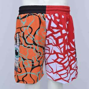 Shorts pour hommes de haute qualité, couleur unie, coton respirant, séchage rapide, service OEM, fermeture à cordon, sport, fitness, entraînement - Product Image 5