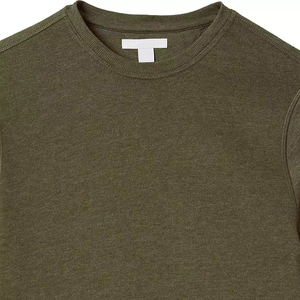 Nouveau sweatshirt ras du cou court de couleur unie à logo personnalisé pour hommes sweatshirts d'hiver en polaire avec motif de broderie - Product Image 6