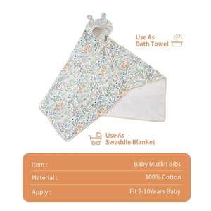<span class=keywords><strong>Serviette</strong></span> <span class=keywords><strong>de</strong></span> bain en mousseline <span class=keywords><strong>de</strong></span> coton à capuche pour <span class=keywords><strong>nouveau</strong></span>-<span class=keywords><strong>né</strong></span> serviettes <span class=keywords><strong>de</strong></span> bain <span class=keywords><strong>de</strong></span> haute qualité pour <span class=keywords><strong>nouveau</strong></span>-<span class=keywords><strong>né</strong></span>, bébé et enfant en bas âge - Product Image 3