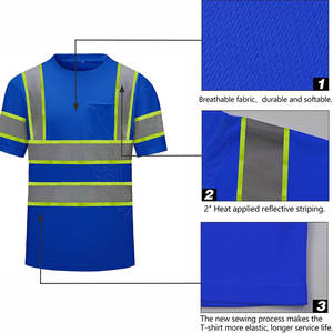 Chemise de travail durable, vêtements de sécurité avec tissu respirant, coutures renforcées, coupe flexible pour des performances durables - Product Image 2