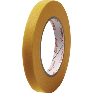 COROPLAST 800 Yellow Fabric Adhesive Tape <b>25m</b> Length 15mm Width 1 Roll Craft Supply - Product Image 1
