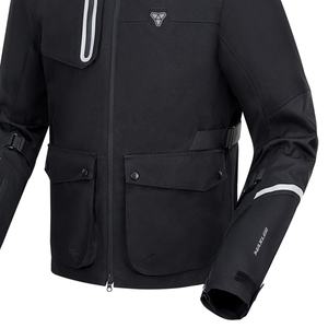 Chaqueta con Capucha para Motocicleta Unisex, de Tejido Softshell, con Protección, Impermeable, Cortavientos, Transpirable, de Secado Rápido, con Color y Logotipo Personalizables - Product Image 5