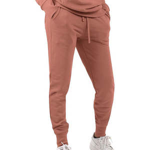 Hip Hop Cotton Factory Wholesale Trendy <b>Women</b> Jogger Pant Wide Leg Baggy Sweatpants Interior Drawstring Casual <b>Trousers</b> 2026 - Product Image 1