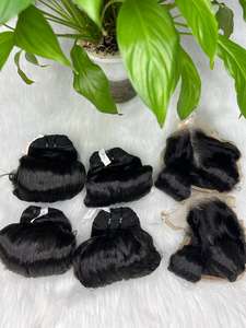 ผมแท้จากกัมพูชาผมหยิกจากเวียดนามเรียงตามธรรมชาติแบบ100% 10 "-50" - Product Image 5