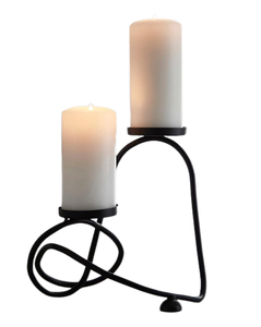 Bougeoir fait main tendance tête en fer forgé support en or bougeoir pour mariage et décoration de la maison pour Offre Spéciale - Product Image 2