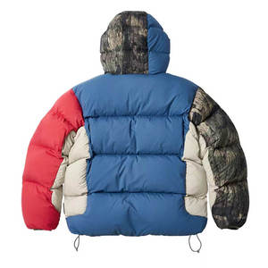 Mens Premium Balaclava Puffer Jacket Integrated Face Cover Warm Windproof Water Resistant Winter Bubble Coat Outdoor OEM Factory - Product Image 3