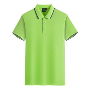 Polos de algodón de alta calidad con logotipo bordado personalizado para hombre, ropa deportiva informal de marca, Polos, camisetas de moda para el hogar para hombre - Product Image 4