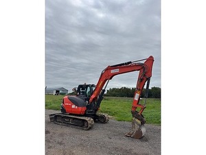 Miniexcavadora Kubota KX080-4A Usada, Equipo de Construcción Pesada Eficiente, Caja de Cambios y Rodamientos de Segunda Mano - Product Image 2