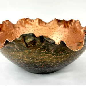 ACMI Bol rond en cuivre poli au design simple Bol à mélanger en métal pour la maison et les ustensiles de cuisine au prix de gros pour les fêtes - Product Image 1