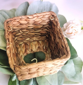 ที่หุ้มกล่องกระดาษทิชชู่สี่เหลี่ยมถักด้วยมือเป็นมิตรกับสิ่งแวดล้อมออแกไนเซอร์ธรรมชาติสำหรับใช้ในบ้านและสำนักงาน - Product Image 6