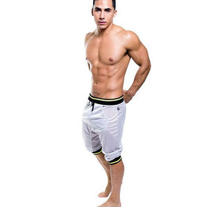 Short de sport décontracté pour hommes Super qualité OEM Logo personnalisé Board Shorts Running Gym Surf Beach Été-Taille 6XL Motif solide - Product Image 4