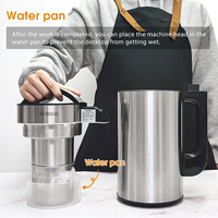 Máquina para Leche de Almendras Fría/Caliente, Multiprogramable, Sin Lácteos, Sin Aditivos, Leche Vegetal con Filtro Incorporado, Licuadora Eléctrica Automática