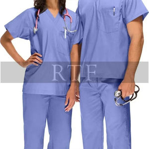 Uniformes de gommage médicaux Offre Spéciale de Chine uniformes d'allaitement de luxe chirurgicaux recyclés évacuant l'humidité gommages médicaux d'infirmière - Product Image 5